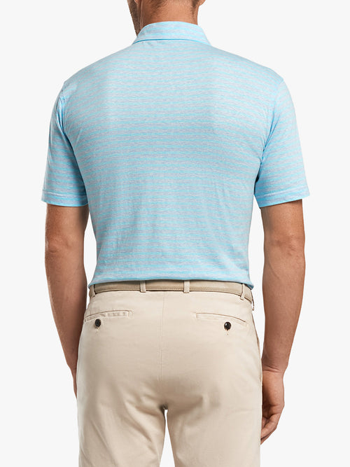 Peter Millar Collection Men’s Solstice Cotton-Linen Polo