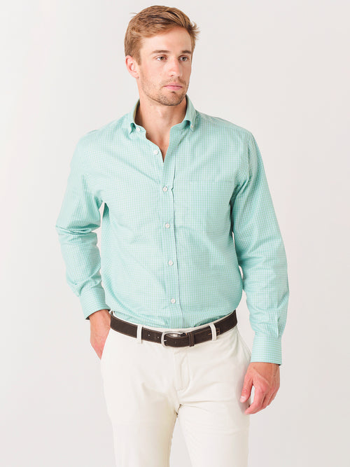 Saint Bernard Men's Sullivan Gingham Sport Shirt - Saint Bernard