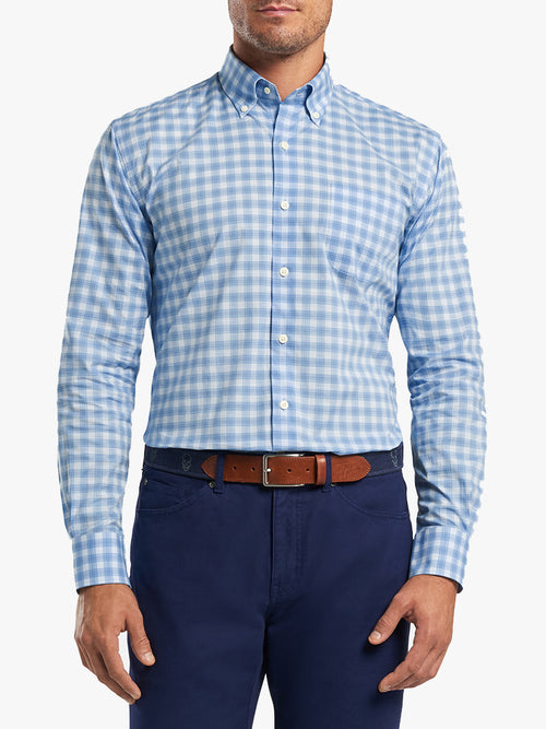 Peter Millar Crown Men’s Judson Cotton-Blend Sport Shirt