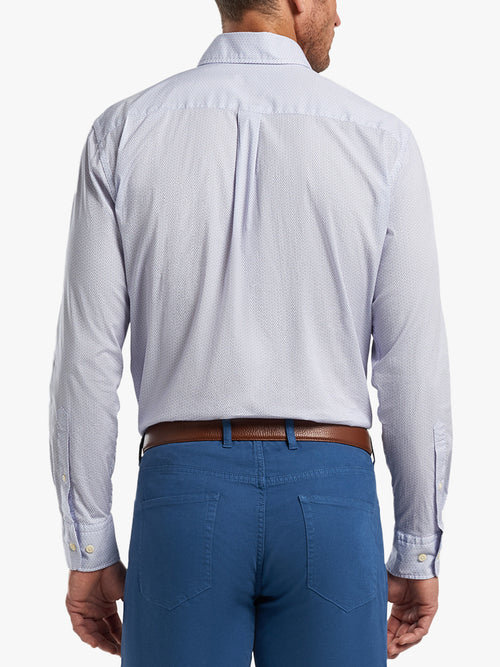 Peter Millar Crown Men's Tybee Breeze Cotton-Blend Sport Shirt