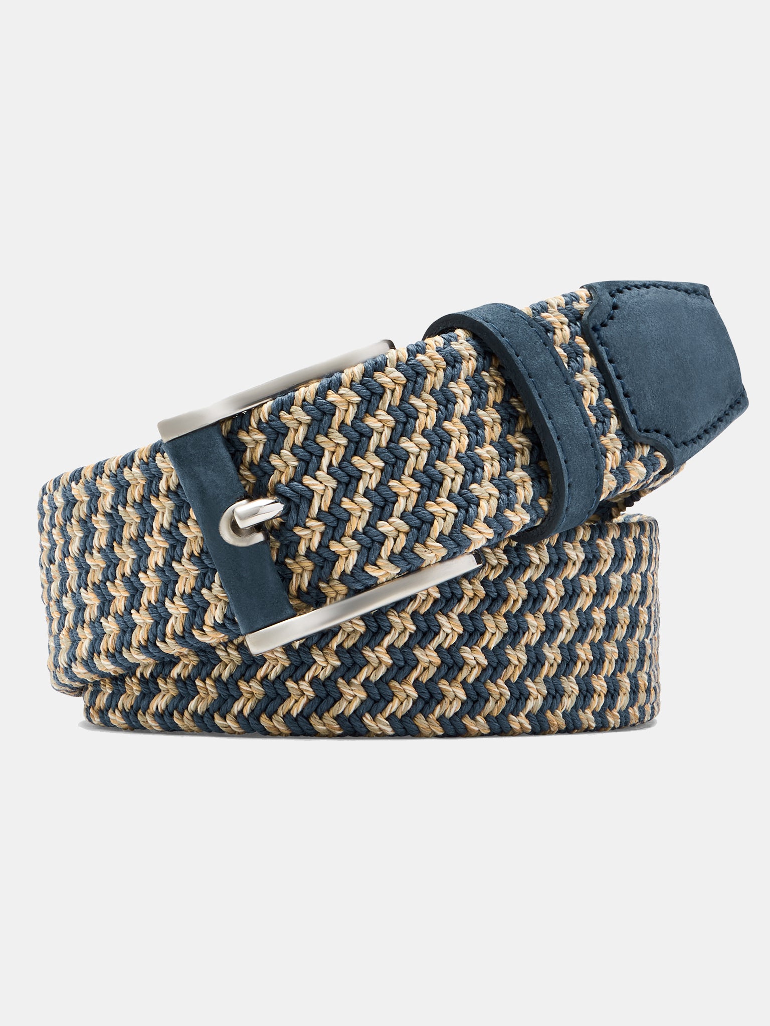 Peter Millar Crown Men's Braided Belt - Saint Bernard