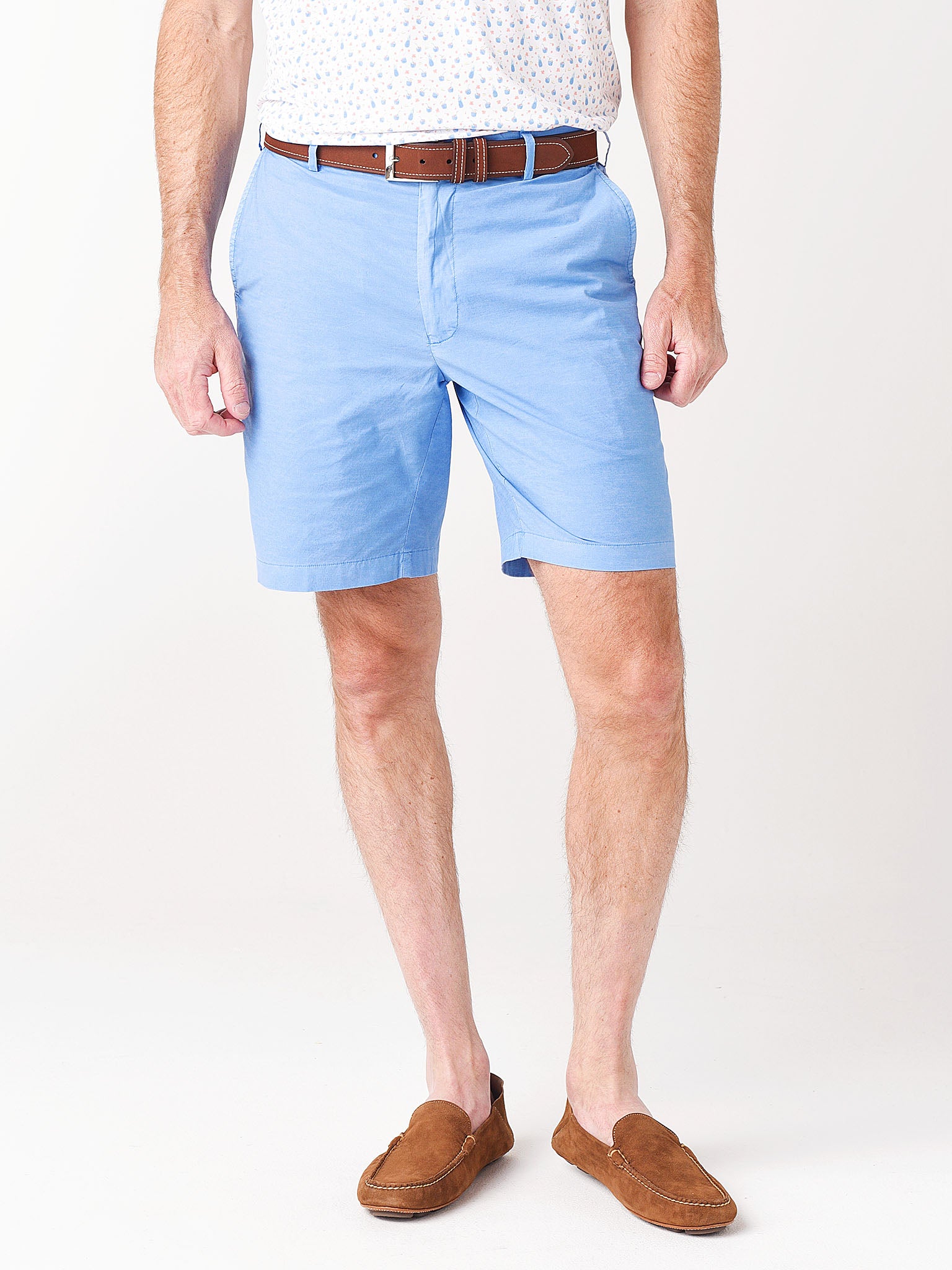 Peter Millar Seaside Men's Poplin Short - Saint Bernard