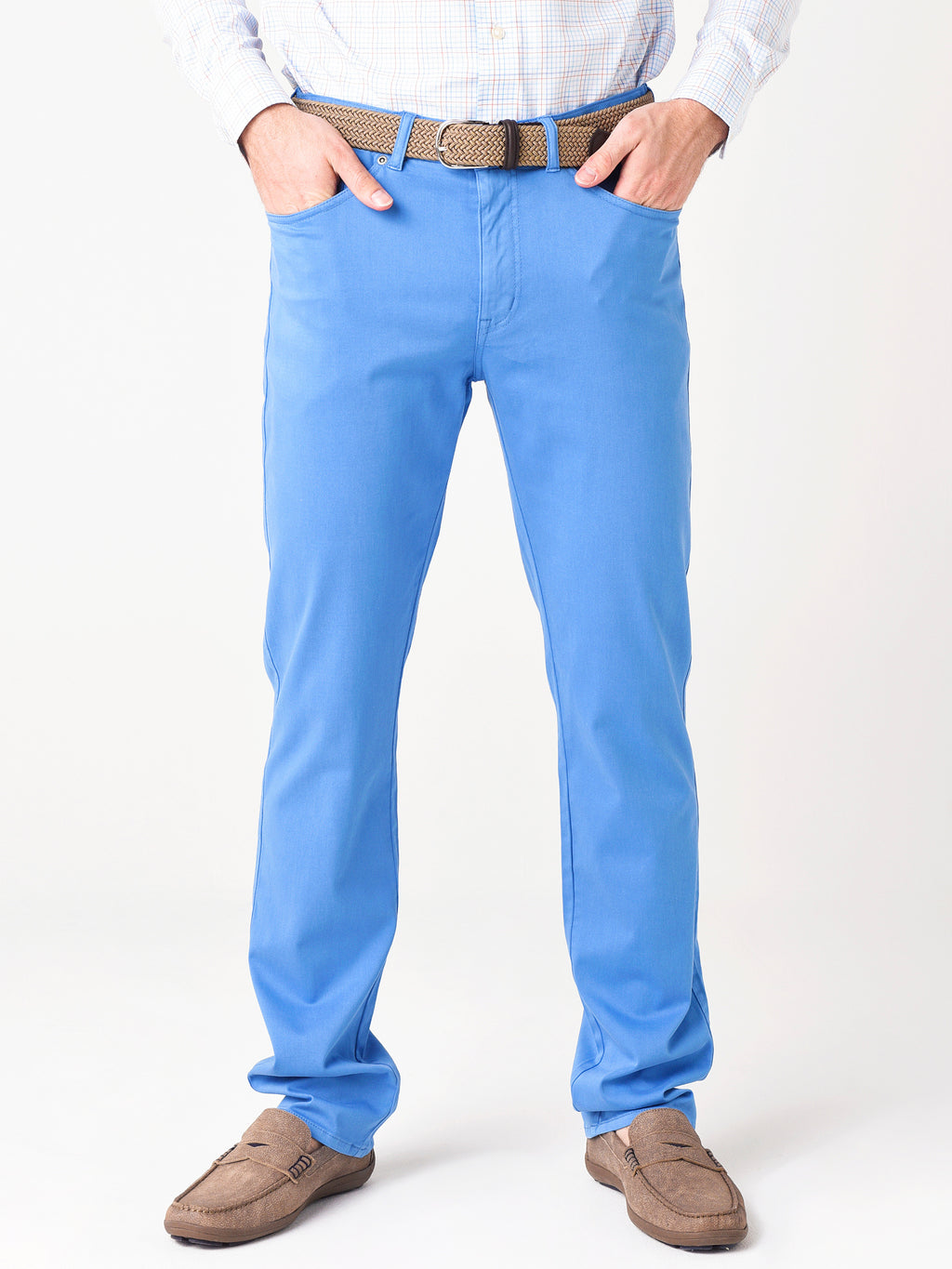 Peter Millar Crown Men's Ultimate Sateen Five-Pocket Pant - Saint Bernard