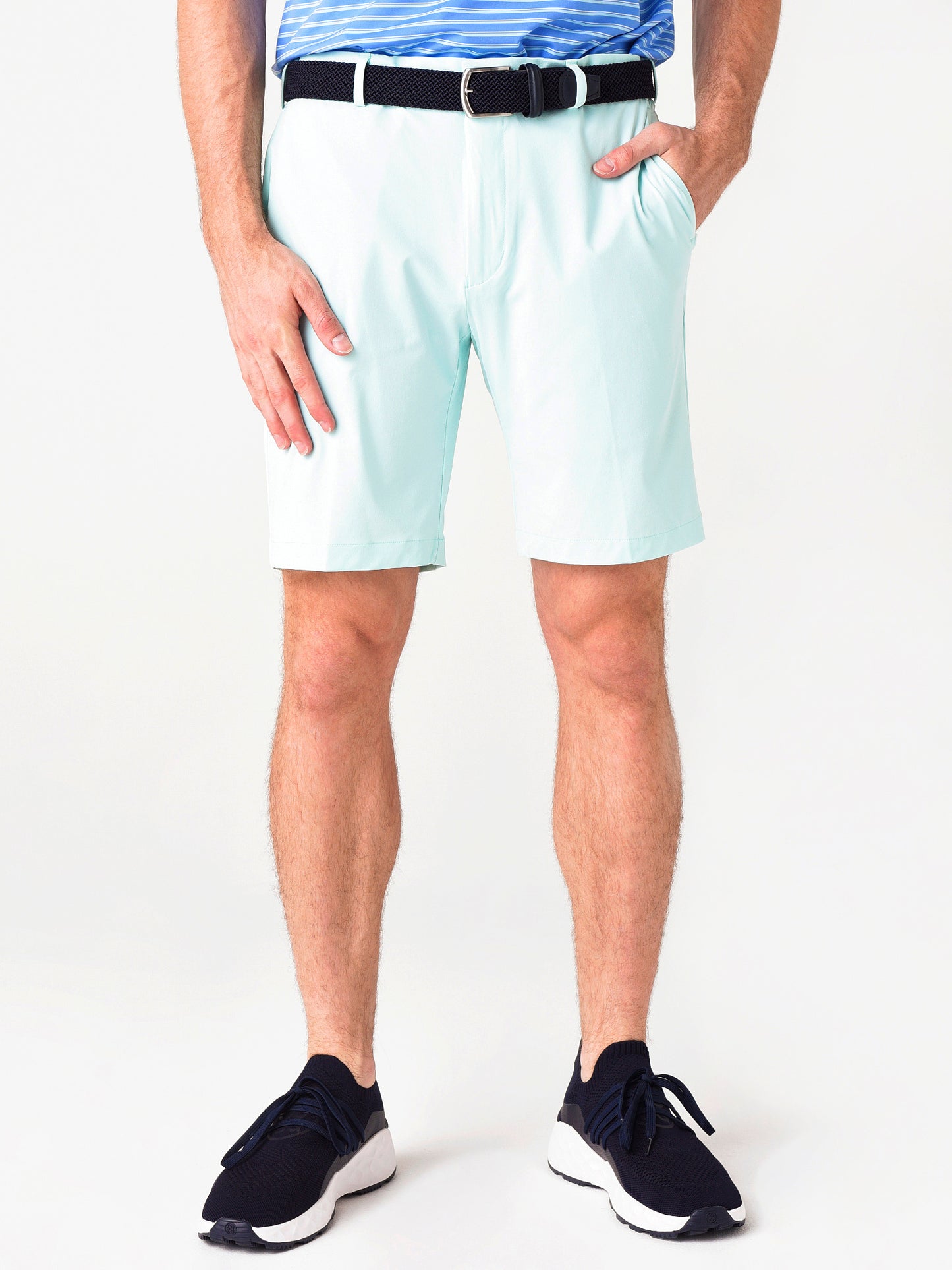 Peter Millar Crown Crafted Men's Stealth Performance Short - Saint Bernard