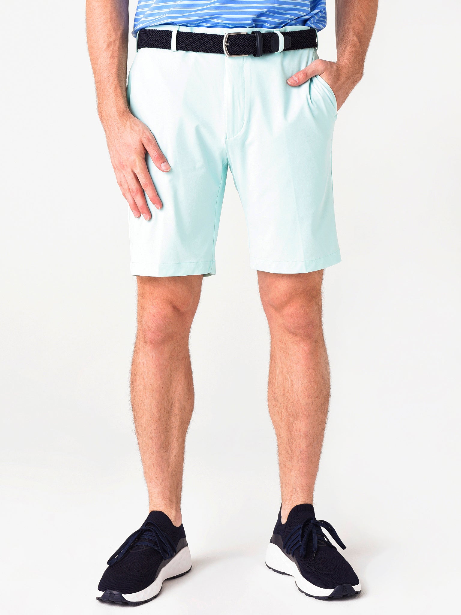 Peter Millar Crown Crafted Men's Stealth Performance Short - Saint Bernard