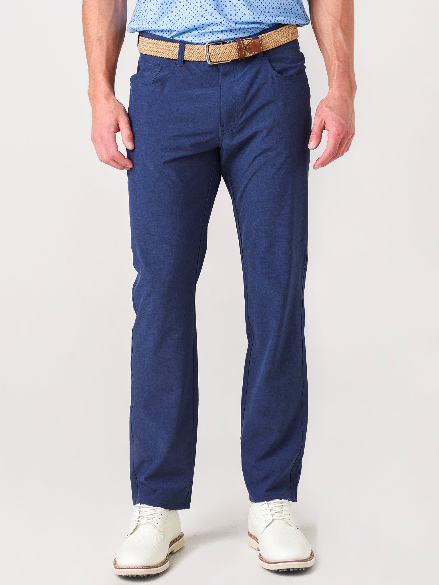 Peter Millar Crown Sport Men's Jackson Performance Five-Pocket Pant ...