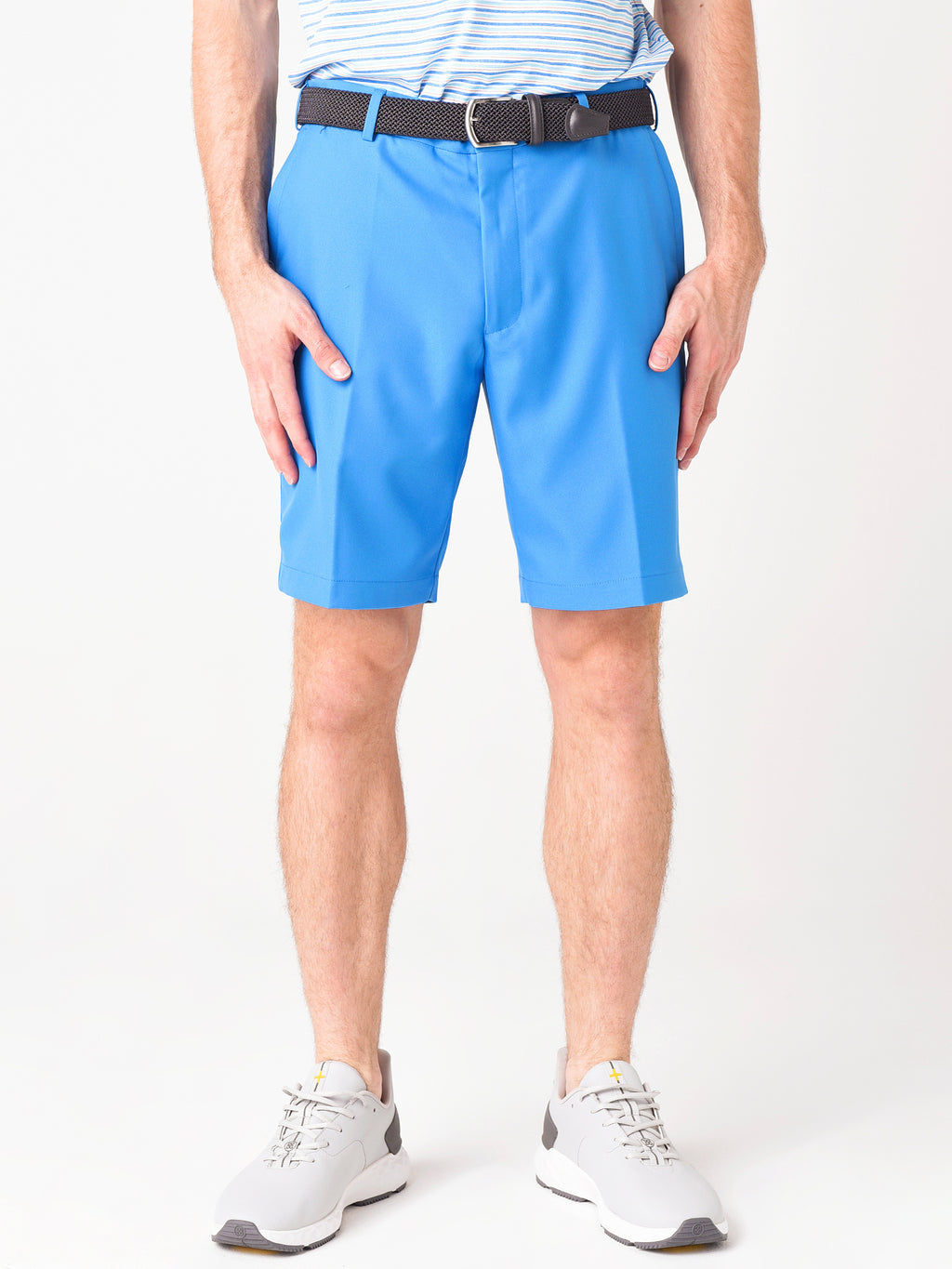 Peter Millar Crown Sport Men's Salem High Drape Performance Short - Saint Bernard