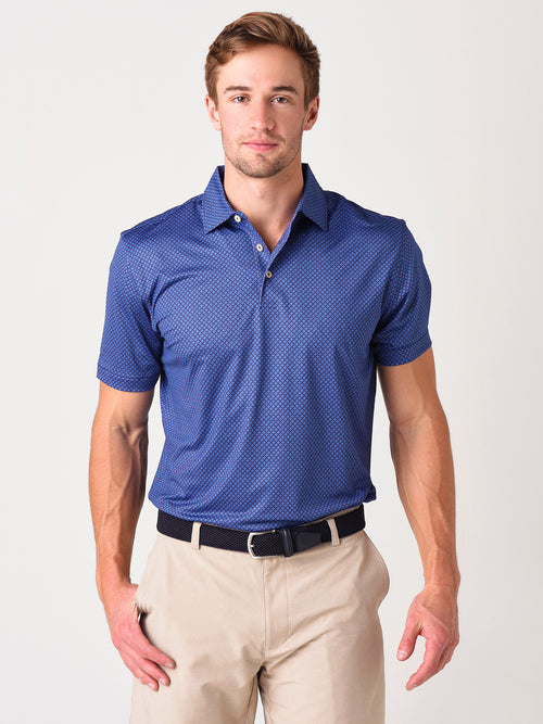 Peter Millar Crown Sport Men's Brooks Performance Jersey Polo
