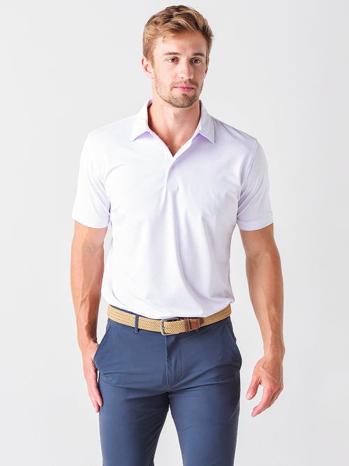 Peter Millar Crown Sport Men's Halford Performance Jersey Polo