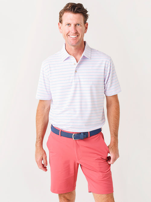 Peter Millar Crown Sport Men's Boat Performance Jersey Polo