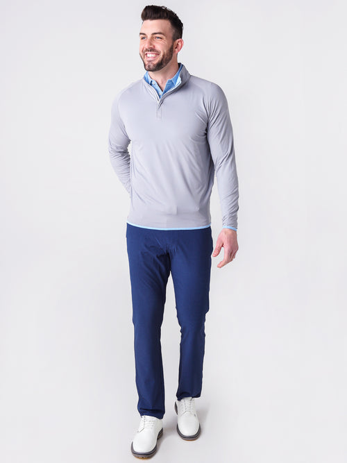 Peter Millar Crown Sport Men's Solar Cool Performance Quarter-Zip