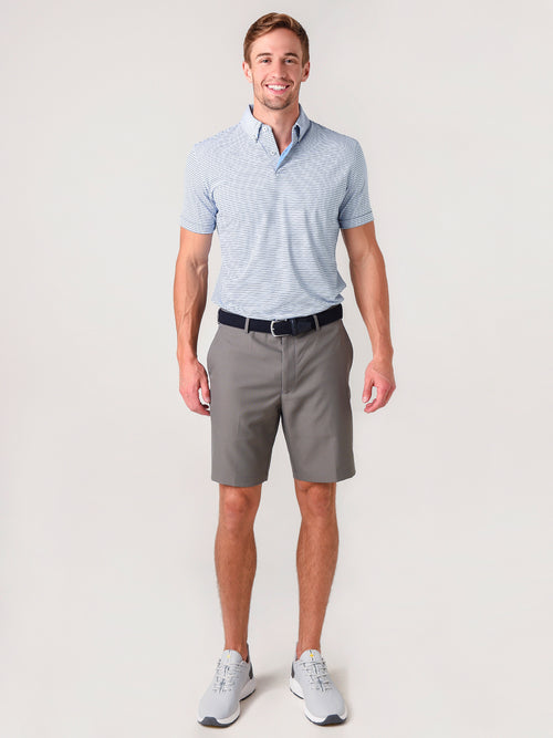 Peter Millar Crown Crafted Men's Trolley Performance Jersey Polo