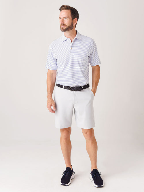 Peter Millar Crown Sport Men's Yacht Performance Mesh Polo