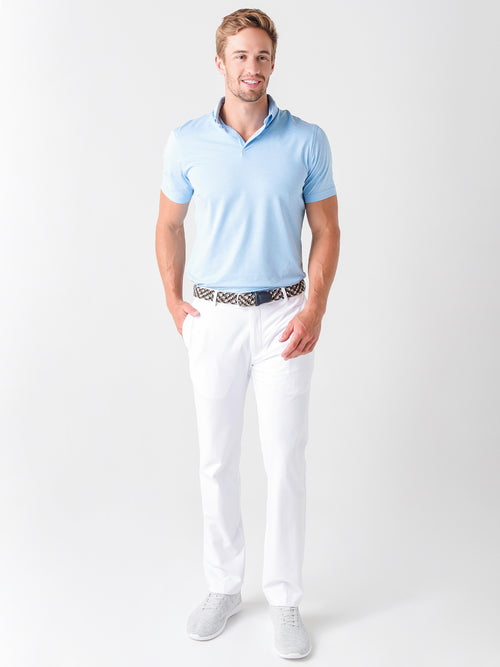 Peter Millar Crown Crafted Men's Ace Cotton-Blend Piqué Polo