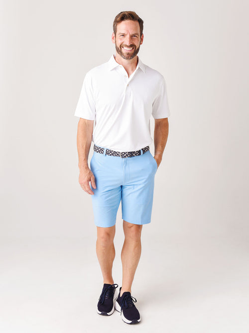Peter Millar Crown Sport Men's Shackleford Performance Hybrid Short