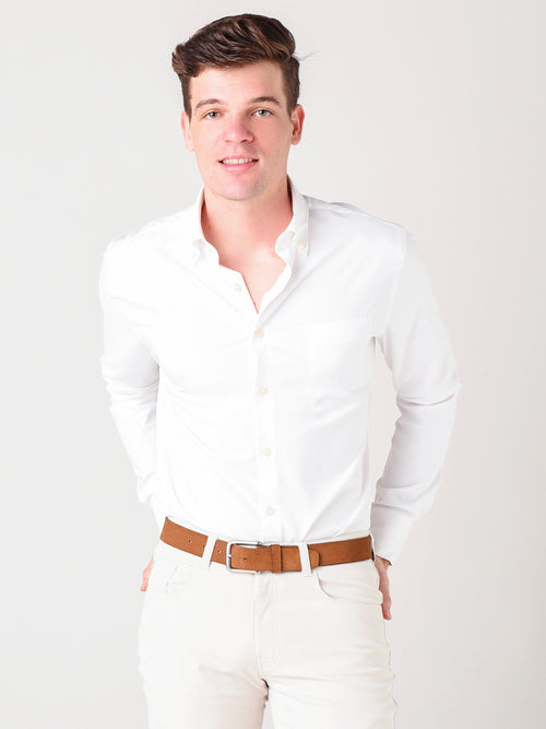 Peter Millar Crown Sport Men's Rivers Performance Sport Shirt