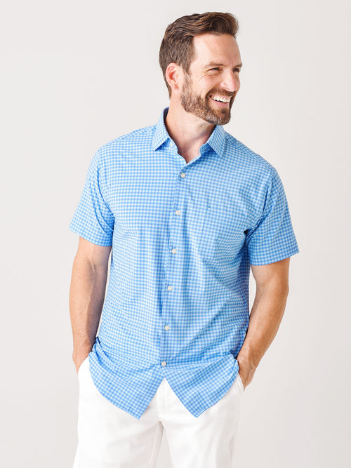 Peter Millar Crown Sport Men's Berkeley Performance Sport Shirt