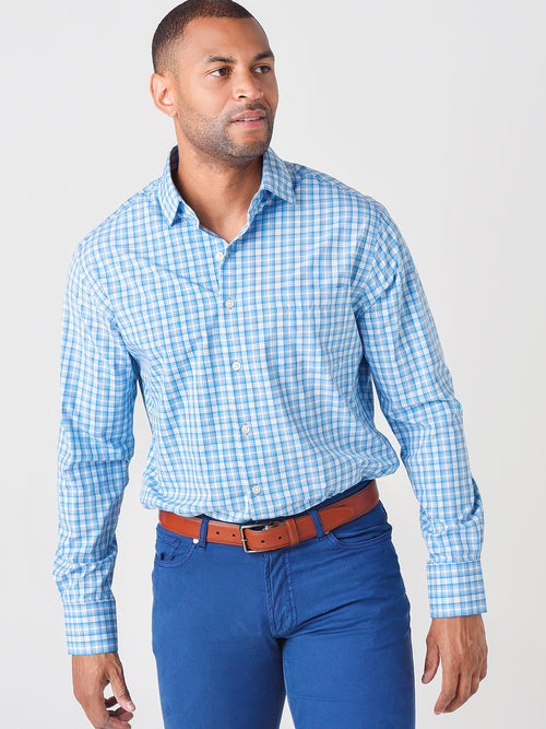 Peter Millar Crown Sport Men's Arthur Performance Sport Shirt
