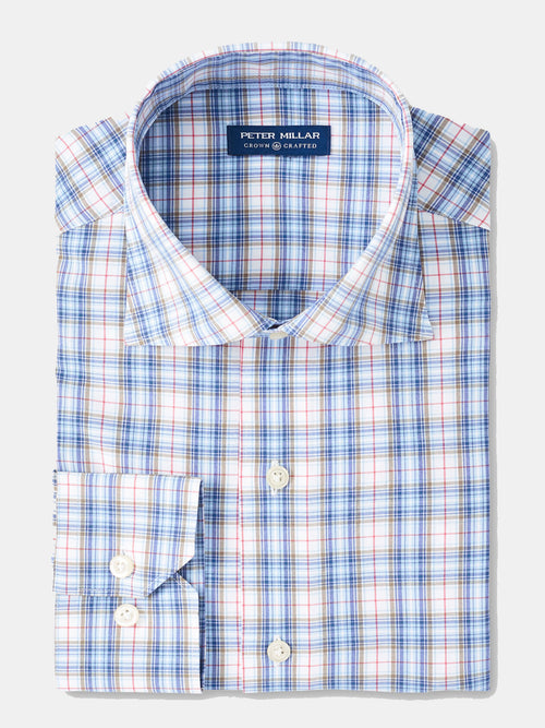 Peter Millar Men's Peterson Performance Poplin Sport Shirt