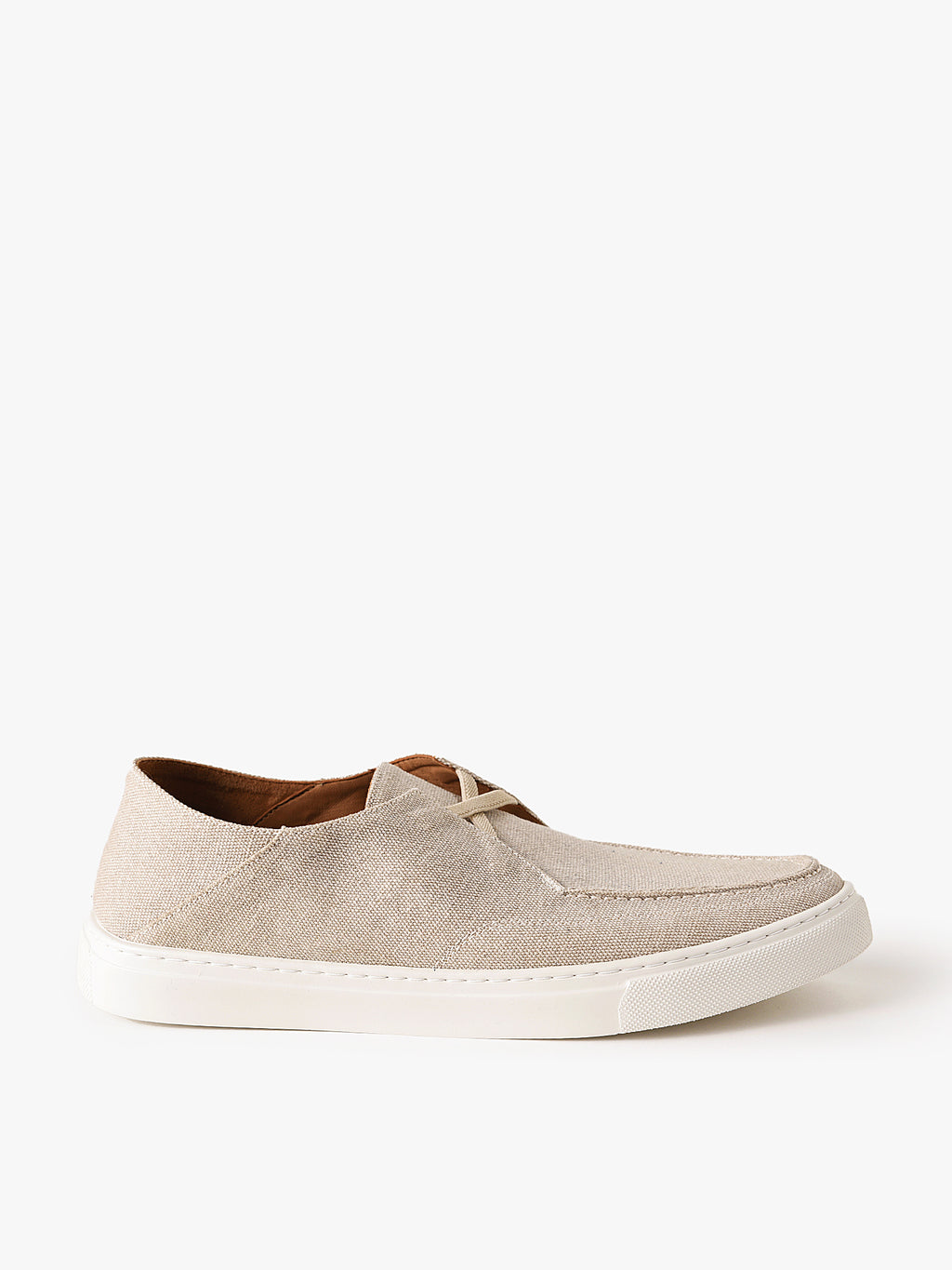 Peter Millar Seaside Men's Seaside Breeze Canvas Slip-On Sneaker - Saint Bernard