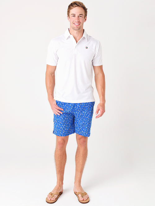 Peter Millar Seaside Men's Bottleneck Swim Trunk
