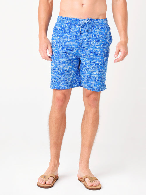 Peter Millar Seaside Men's Feeding Frenzy Swim Trunk
