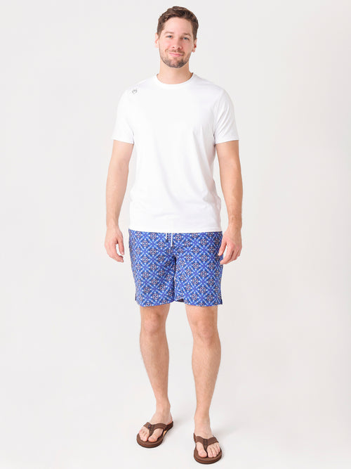 Peter Millar Men's Mojito Mosaic Swim Trunk