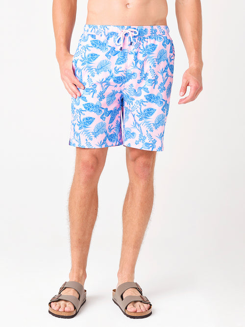 Peter Millar Seaside Men's Snake Garden Swim Trunk