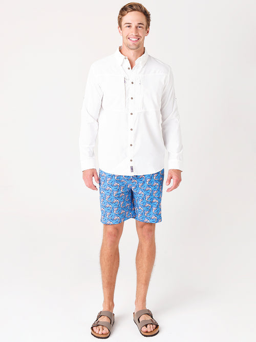 Peter Millar Seaside Men's Marlin Madness Swim Trunk