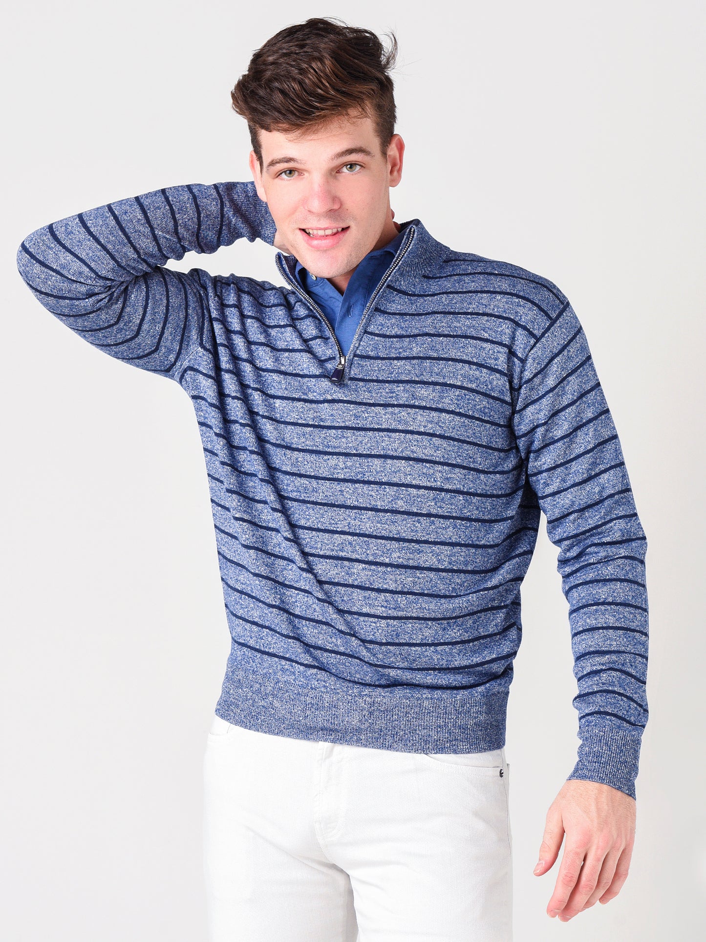 Peter Millar Crown Men's Crown Cool Quarter-Zip Sweater