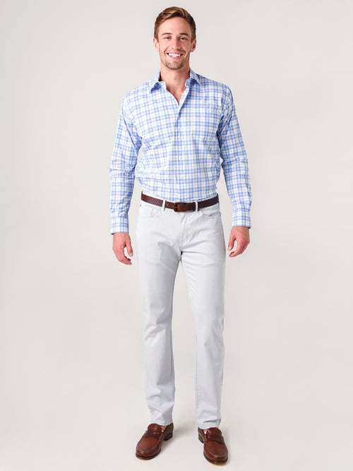 Peter Millar Crown Men's Levin Cotton-Blend Sport Shirt