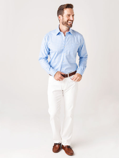 Peter Millar Crown Men's Ease Cooper Sport Shirt