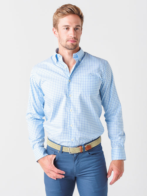 Peter Millar Crown Men's Crown Ease Platte Sport Shirt