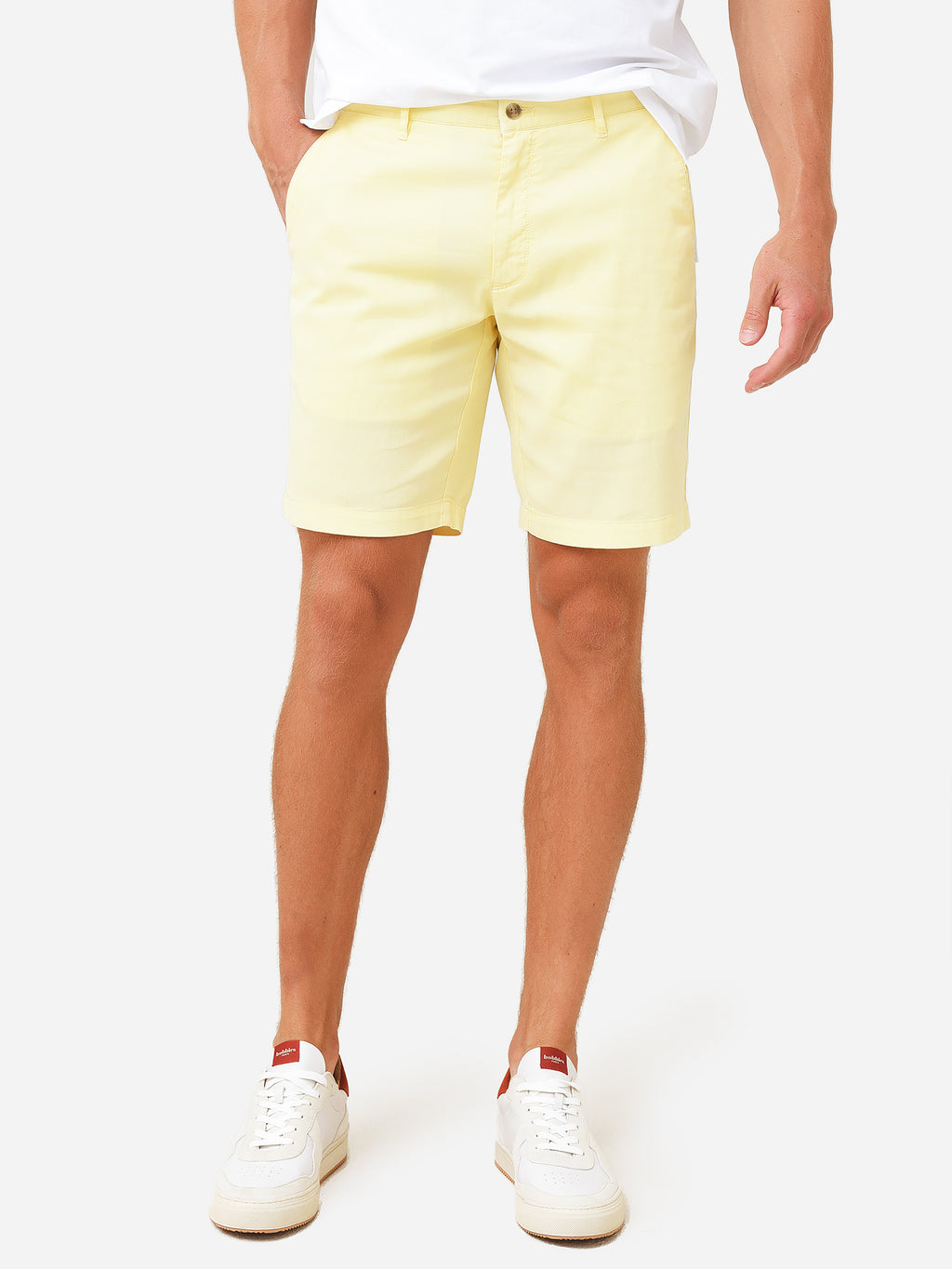 Peter Millar Crown Men's Bedford Cotton-Blend Short - Saint Bernard