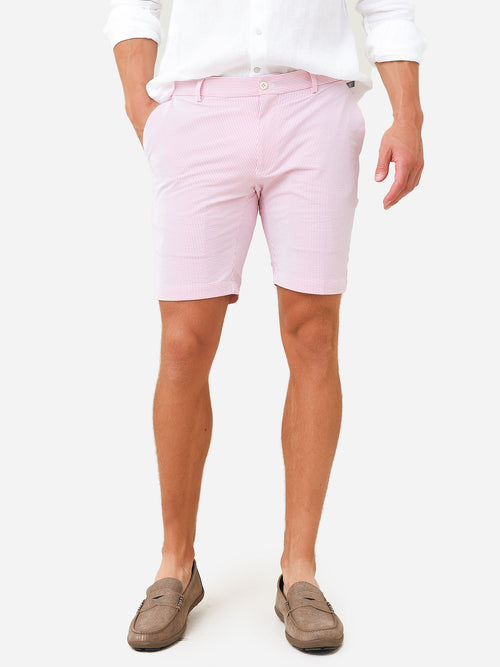 Peter Millar Crown Crafted Men's Matlock Seersucker Performance Short