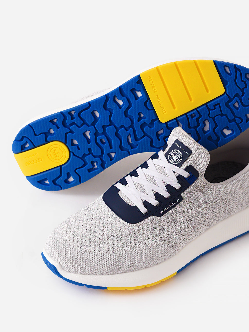 Peter Millar Crown Sport Men's Hyperlight Apollo Sneaker - Saint Bernard