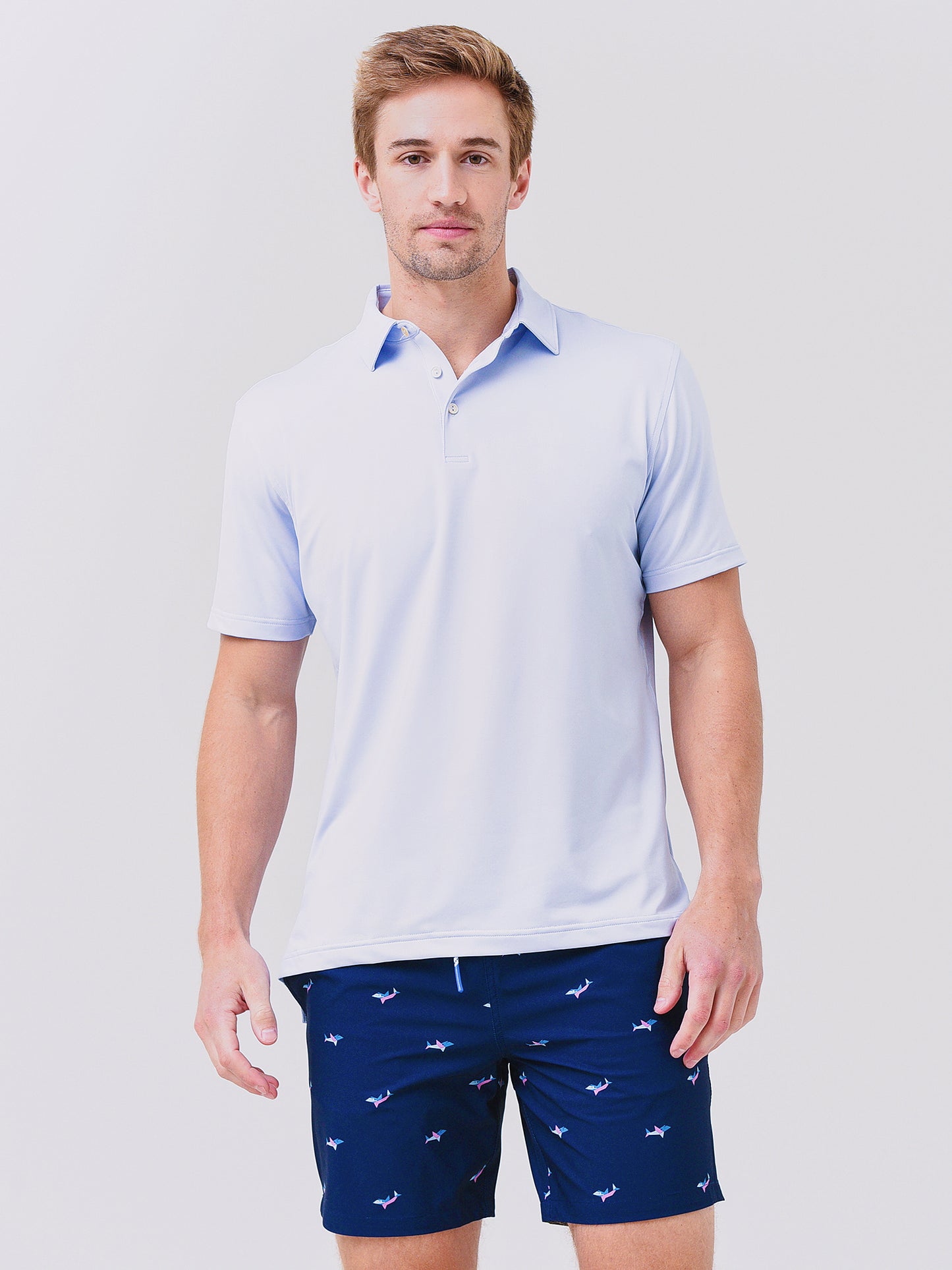 Peter Millar Crown Sport Men's Solid Performance Polo - Saint Bernard