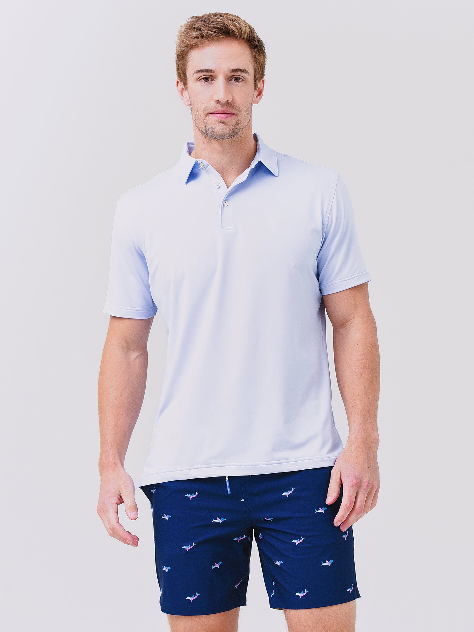 Peter Millar Crown Sport Men's Solid Performance Polo - Saint Bernard