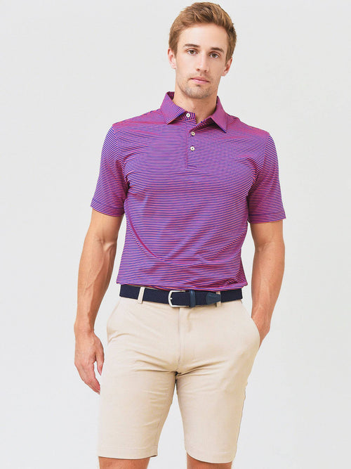 Peter Millar Crown Sport Men's Hales Performance Jersey Polo