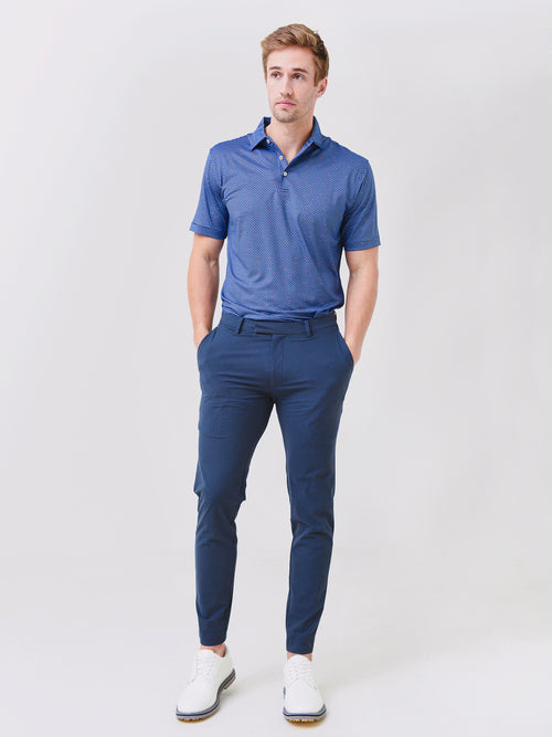 Peter Millar Crown Sport Men's Sunnies Performance Jersey Polo