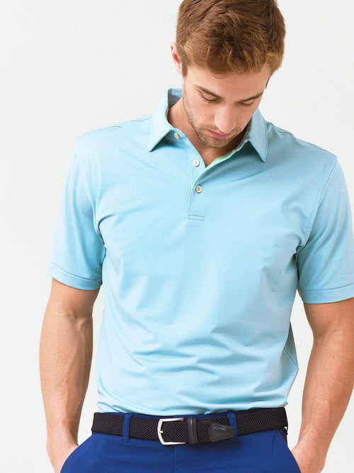 Peter Millar Crown Sport Men's Jubilee Performance Jersey Polo
