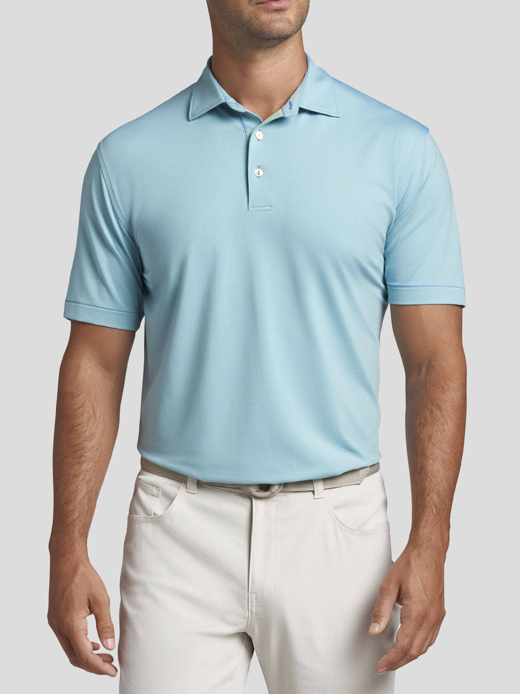 Peter Millar Crown Sport Men's Jubilee Performance Jersey Polo - Saint Bernard