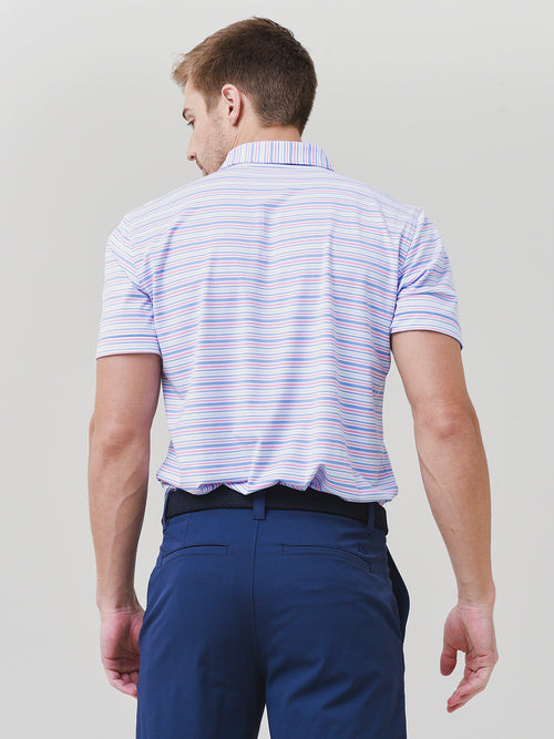 Peter Millar Crown Sport Men's Ray Performance Jersey Polo