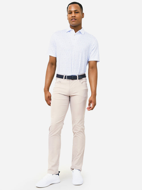 Peter Millar Crown Sport Men's Florida Room Performance Jersey Polo
