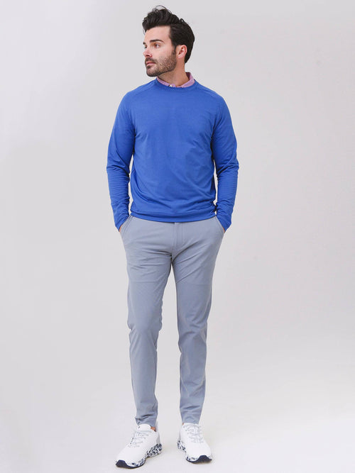 Peter Millar Crown Sport Men's Cradle Performance Crewneck Sweater