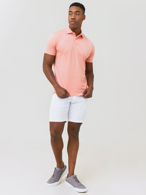 Peter Millar Crown Crafted Men's Solid Performance Jersey Polo