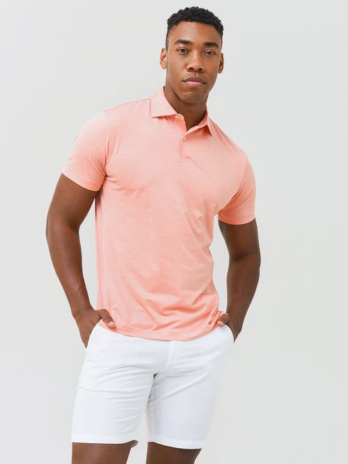 Peter Millar Crown Crafted Men's Solid Performance Jersey Polo
