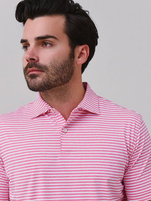 Peter Millar Crown Crafted Men's Miles Performance Jersey Polo