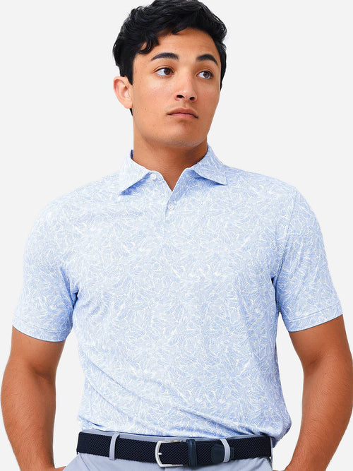 Peter Millar Crown Crafted Men's Midnight Performance Jersey Polo