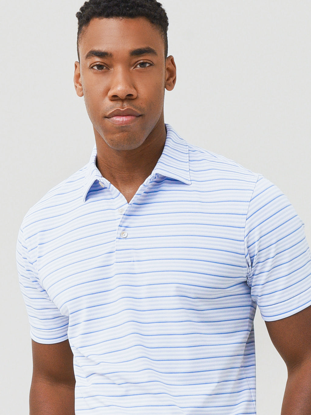 Peter Millar Crown Sport Men's Colonial Performance Mesh Polo - Saint Bernard